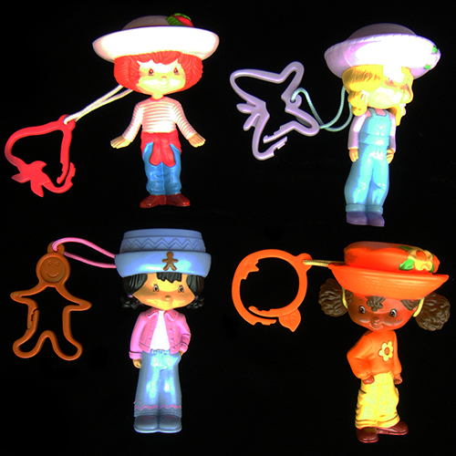 strawberry shortcake mcdonalds toys scented